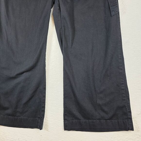Levi's Signature Wide Leg Cropped Pullon Pants Size 14/32 - Picture 6 of 17
